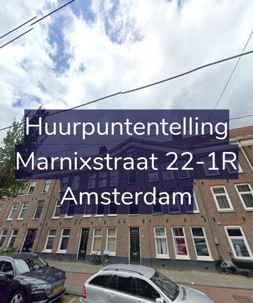 Foto gevel Huurpuntentelling voor Marnixstraat 22-1R, Amsterdam