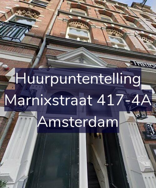 Foto gevel Huurpuntentelling voor Marnixstraat 417-4A, Amsterdam