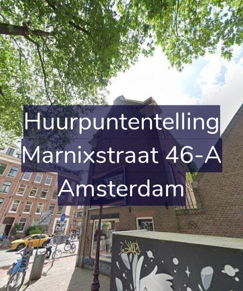 Foto gevel Huurpuntentelling voor Marnixstraat 46-A, Amsterdam