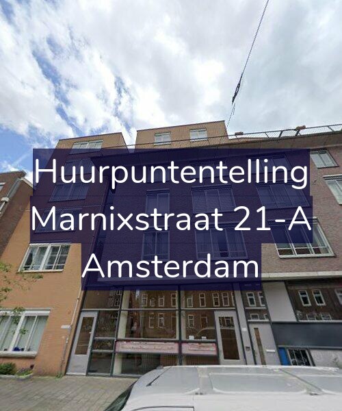 Foto gevel Huurpuntentelling voor Marnixstraat 21-A, Amsterdam