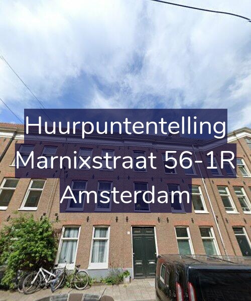 Foto gevel Huurpuntentelling voor Marnixstraat 56-1R, Amsterdam