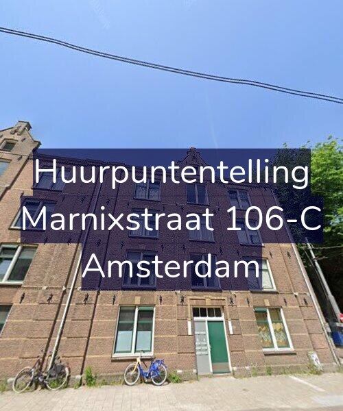 Foto gevel Huurpuntentelling voor Marnixstraat 106-C, Amsterdam
