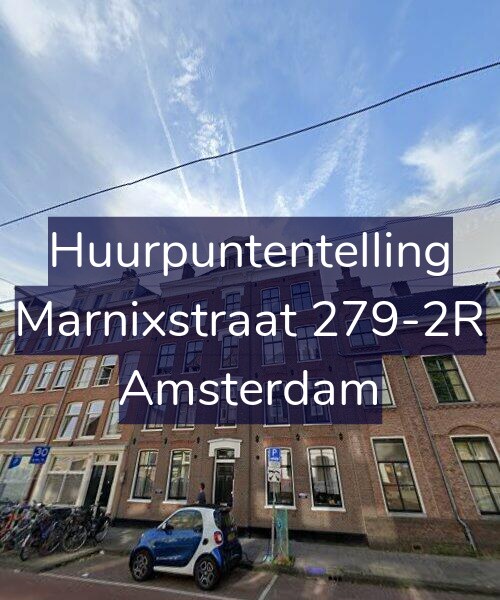 Foto gevel Huurpuntentelling voor Marnixstraat 279-2R, Amsterdam