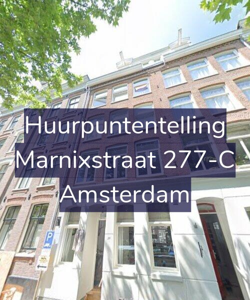 Foto gevel Huurpuntentelling voor Marnixstraat 277-C, Amsterdam