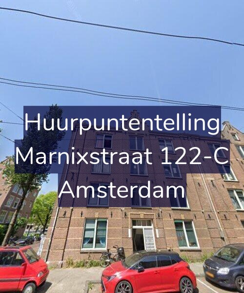 Foto gevel Huurpuntentelling voor Marnixstraat 122-C, Amsterdam