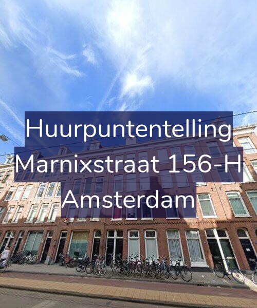 Foto gevel Huurpuntentelling voor Marnixstraat 156-H, Amsterdam