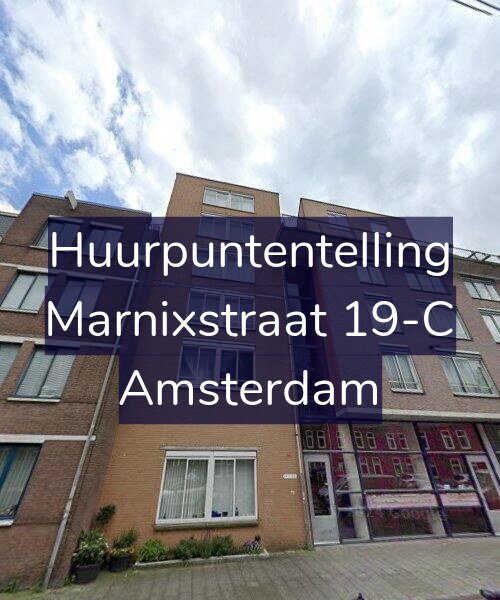 Foto gevel Huurpuntentelling voor Marnixstraat 19-C, Amsterdam