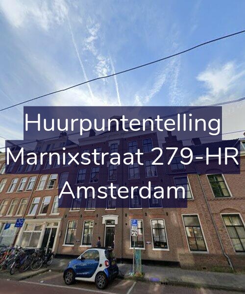 Foto gevel Huurpuntentelling voor Marnixstraat 279-HR, Amsterdam