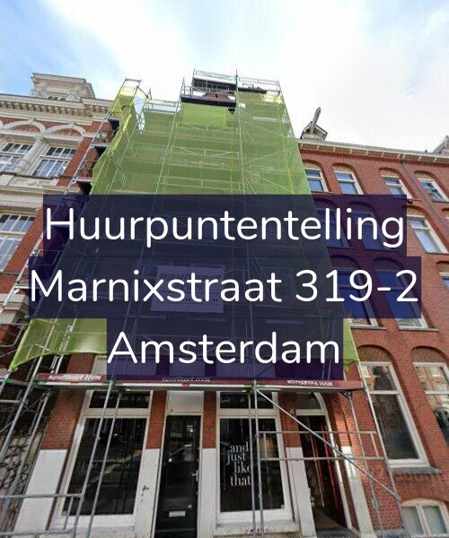 Foto gevel Huurpuntentelling voor Marnixstraat 319-2, Amsterdam