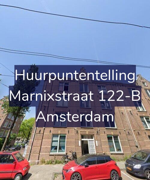Foto gevel Huurpuntentelling voor Marnixstraat 122-B, Amsterdam