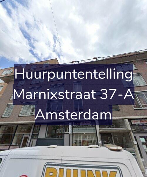 Foto gevel Huurpuntentelling voor Marnixstraat 37-A, Amsterdam