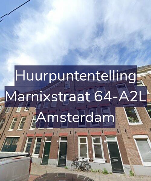 Foto gevel Huurpuntentelling voor Marnixstraat 64-A2L, Amsterdam