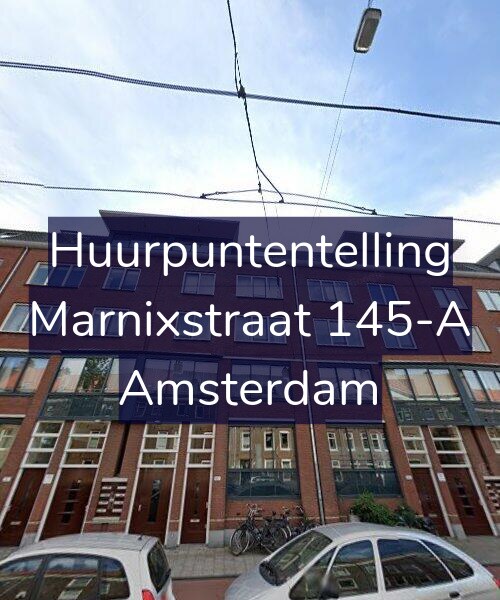 Foto gevel Huurpuntentelling voor Marnixstraat 145-A, Amsterdam