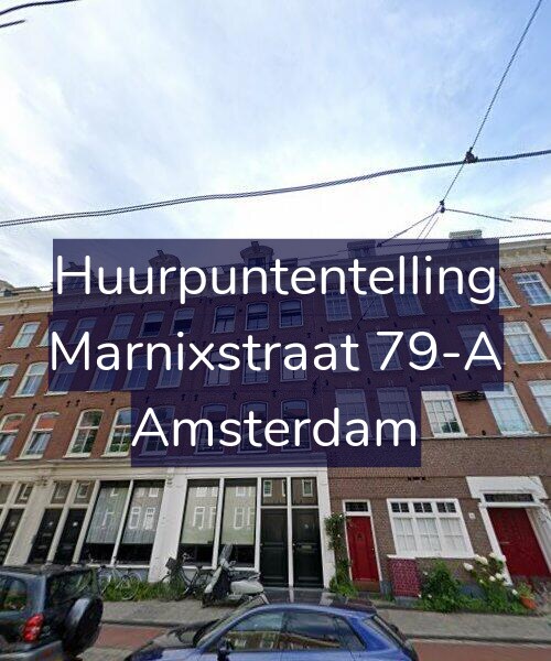 Foto gevel Huurpuntentelling voor Marnixstraat 79-A, Amsterdam