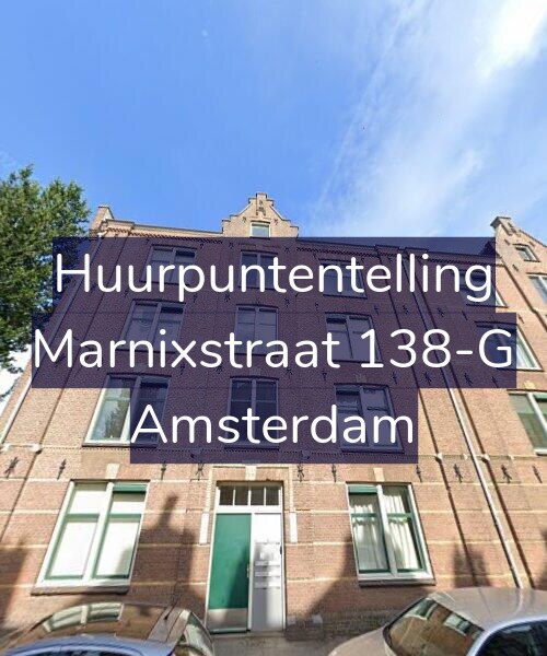 Foto gevel Huurpuntentelling voor Marnixstraat 138-G, Amsterdam