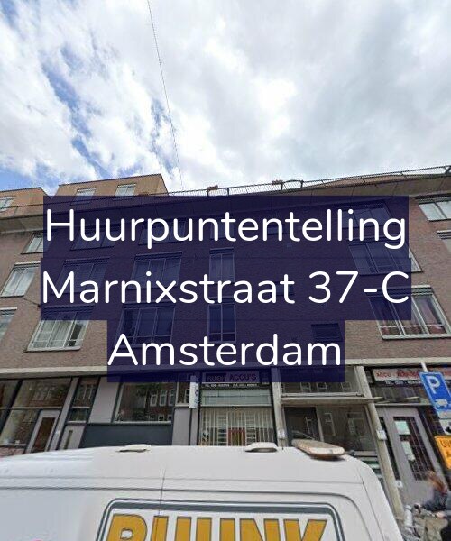Foto gevel Huurpuntentelling voor Marnixstraat 37-C, Amsterdam