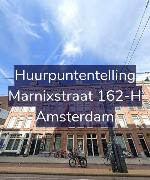 Foto gevel Huurpuntentelling voor Marnixstraat 162-H, Amsterdam