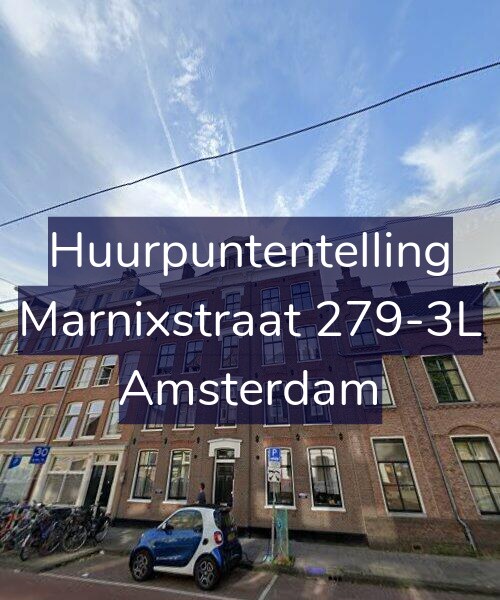 Foto gevel Huurpuntentelling voor Marnixstraat 279-3L, Amsterdam