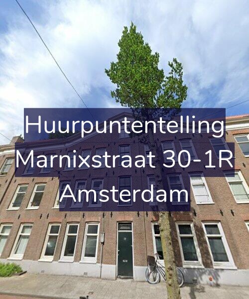 Foto gevel Huurpuntentelling voor Marnixstraat 30-1R, Amsterdam