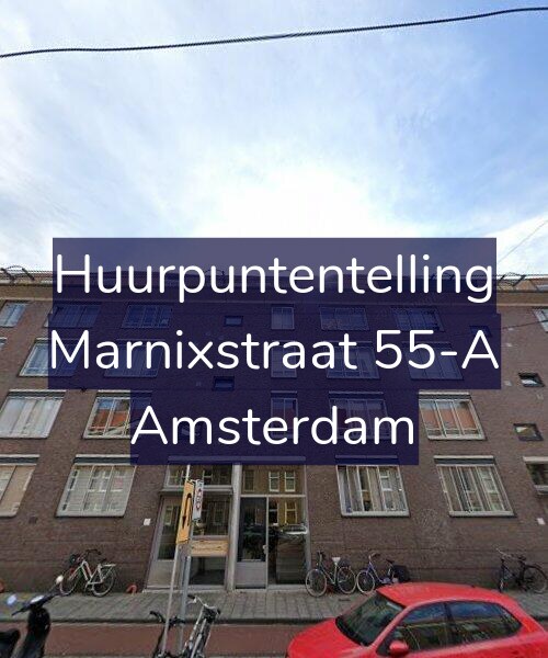 Foto gevel Huurpuntentelling voor Marnixstraat 55-A, Amsterdam