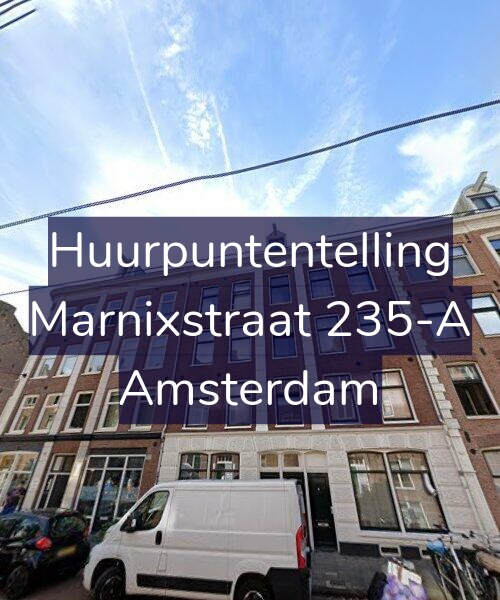 Foto gevel Huurpuntentelling voor Marnixstraat 235-A, Amsterdam