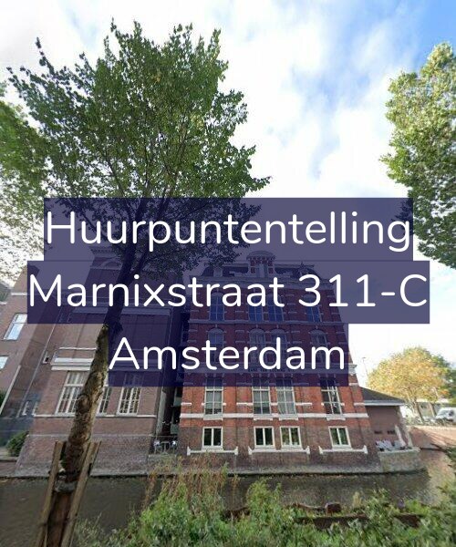 Foto gevel Huurpuntentelling voor Marnixstraat 311-C, Amsterdam