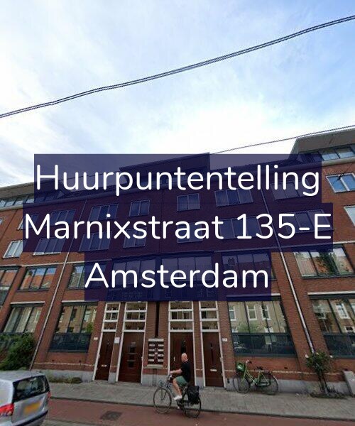 Foto gevel Huurpuntentelling voor Marnixstraat 135-E, Amsterdam