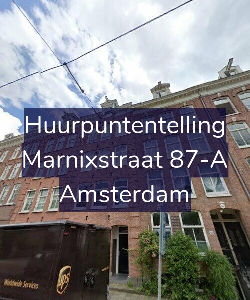 Foto gevel Huurpuntentelling voor Marnixstraat 87-A, Amsterdam