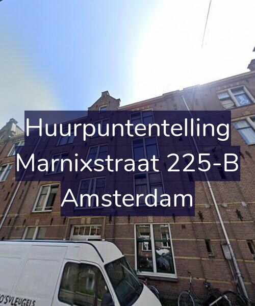 Foto gevel Huurpuntentelling voor Marnixstraat 225-B, Amsterdam