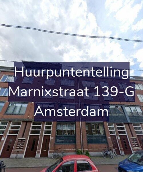 Foto gevel Huurpuntentelling voor Marnixstraat 139-G, Amsterdam