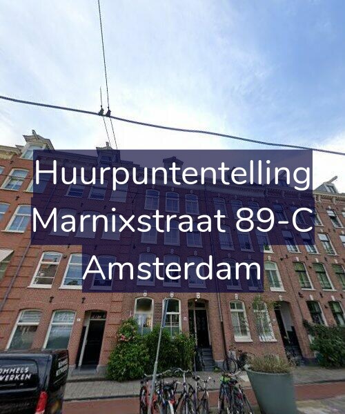 Foto gevel Huurpuntentelling voor Marnixstraat 89-C, Amsterdam