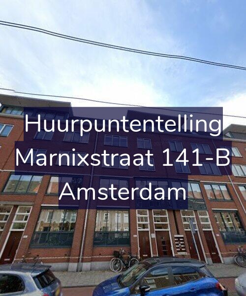 Foto gevel Huurpuntentelling voor Marnixstraat 141-B, Amsterdam