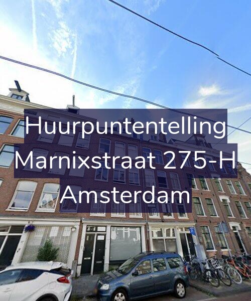 Foto gevel Huurpuntentelling voor Westerkade 19-B, Amsterdam