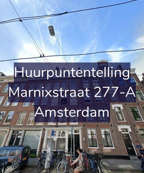Foto gevel Huurpuntentelling voor Marnixstraat 277-A, Amsterdam