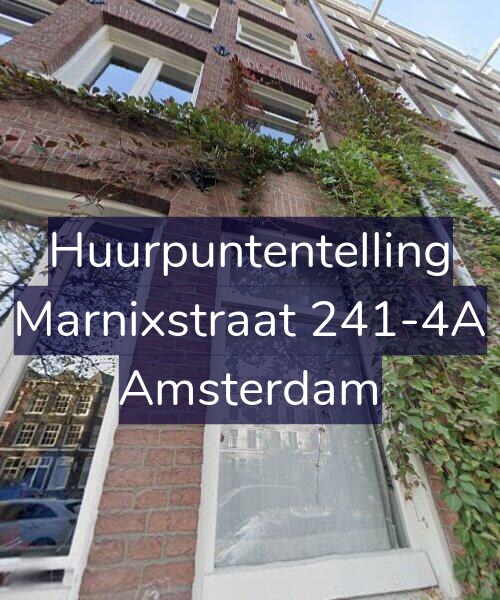 Foto gevel Huurpuntentelling voor Marnixstraat 241-4A, Amsterdam