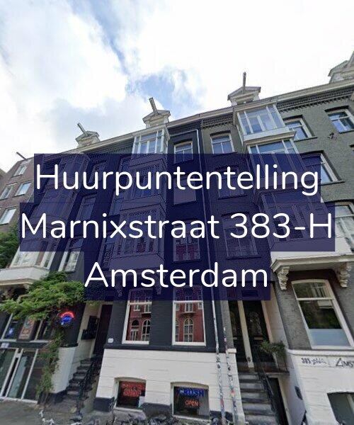 Foto gevel Huurpuntentelling voor Marnixstraat 383-H, Amsterdam
