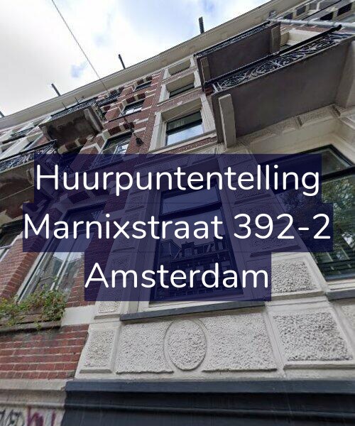 Foto gevel Huurpuntentelling voor Marnixstraat 392-2, Amsterdam