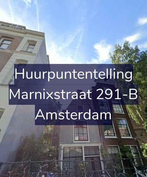 Foto gevel Huurpuntentelling voor Marnixstraat 291-B, Amsterdam