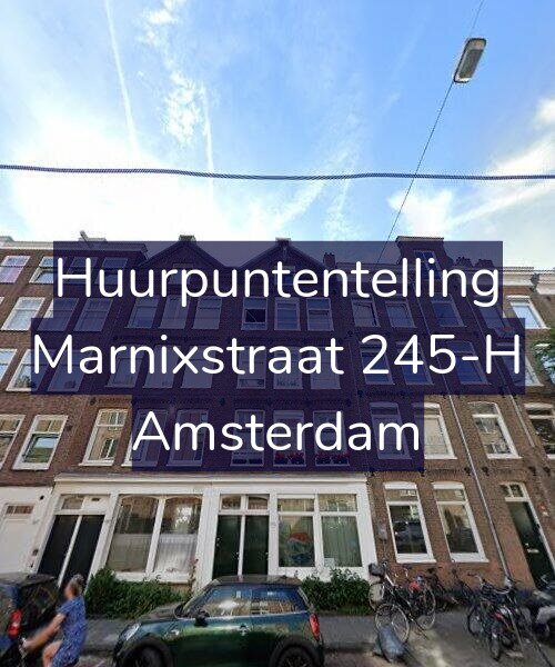 Foto gevel Huurpuntentelling voor Marnixstraat 245-H, Amsterdam
