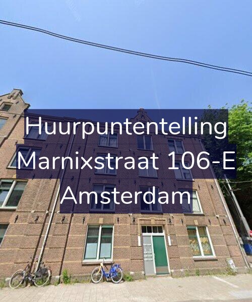 Foto gevel Huurpuntentelling voor Marnixstraat 106-E, Amsterdam