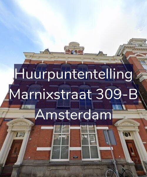 Foto gevel Huurpuntentelling voor Marnixstraat 309-B, Amsterdam