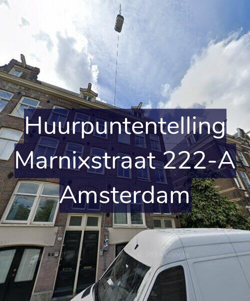 Foto gevel Huurpuntentelling voor Marnixstraat 222-A, Amsterdam
