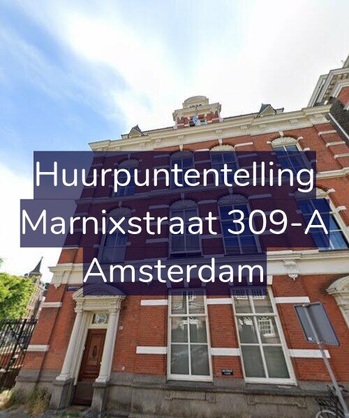Foto gevel Huurpuntentelling voor Marnixstraat 309-A, Amsterdam