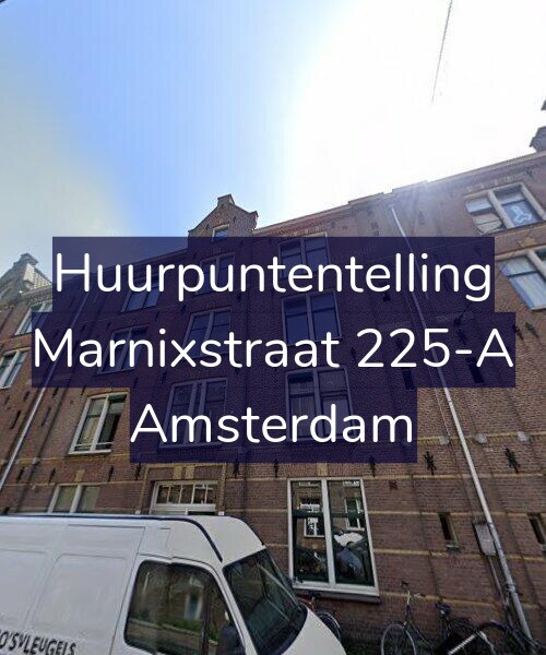 Foto gevel Huurpuntentelling voor Marnixstraat 225-A, Amsterdam