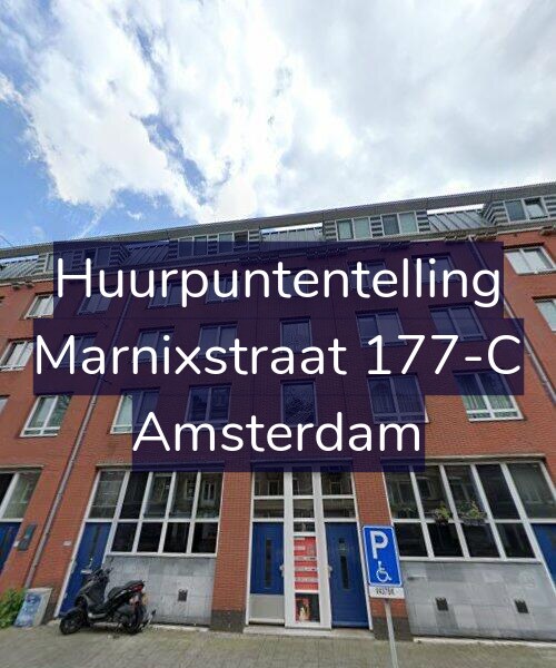 Foto gevel Huurpuntentelling voor Marnixstraat 177-C, Amsterdam