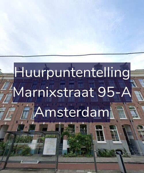 Foto gevel Huurpuntentelling voor Marnixstraat 95-A, Amsterdam
