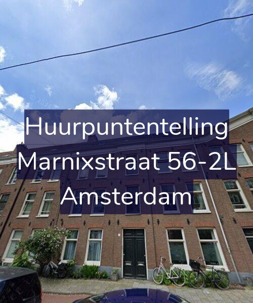 Foto gevel Huurpuntentelling voor Marnixstraat 56-2L, Amsterdam