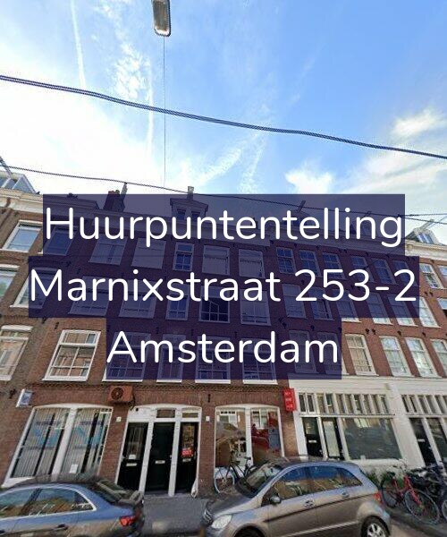 Foto gevel Huurpuntentelling voor Marnixstraat 253-2, Amsterdam