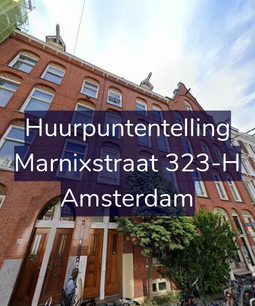 Foto gevel Huurpuntentelling voor Marnixstraat 323-H, Amsterdam