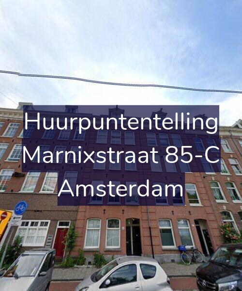 Foto gevel Huurpuntentelling voor Marnixstraat 85-C, Amsterdam